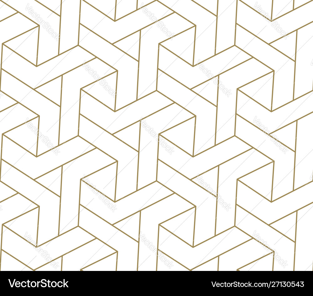 Seamless pattern with abstract geometric line Seamless pattern with abstract geometric line vector image