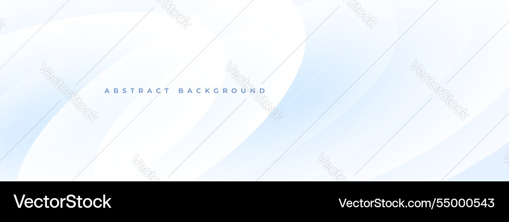 White and soft blue abstract modern wide White and soft blue abstract modern wide vector image