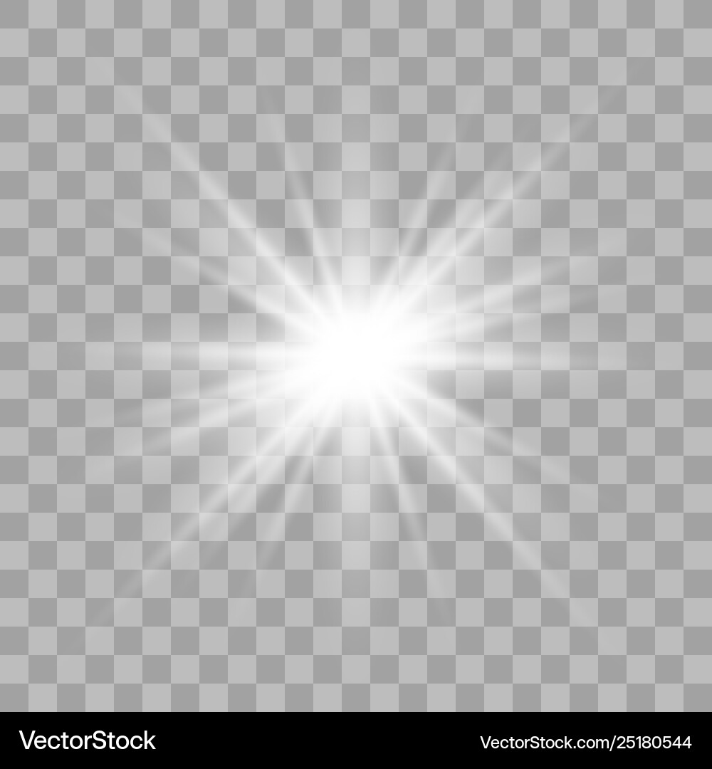 Light effect glow Light effect glow vector image