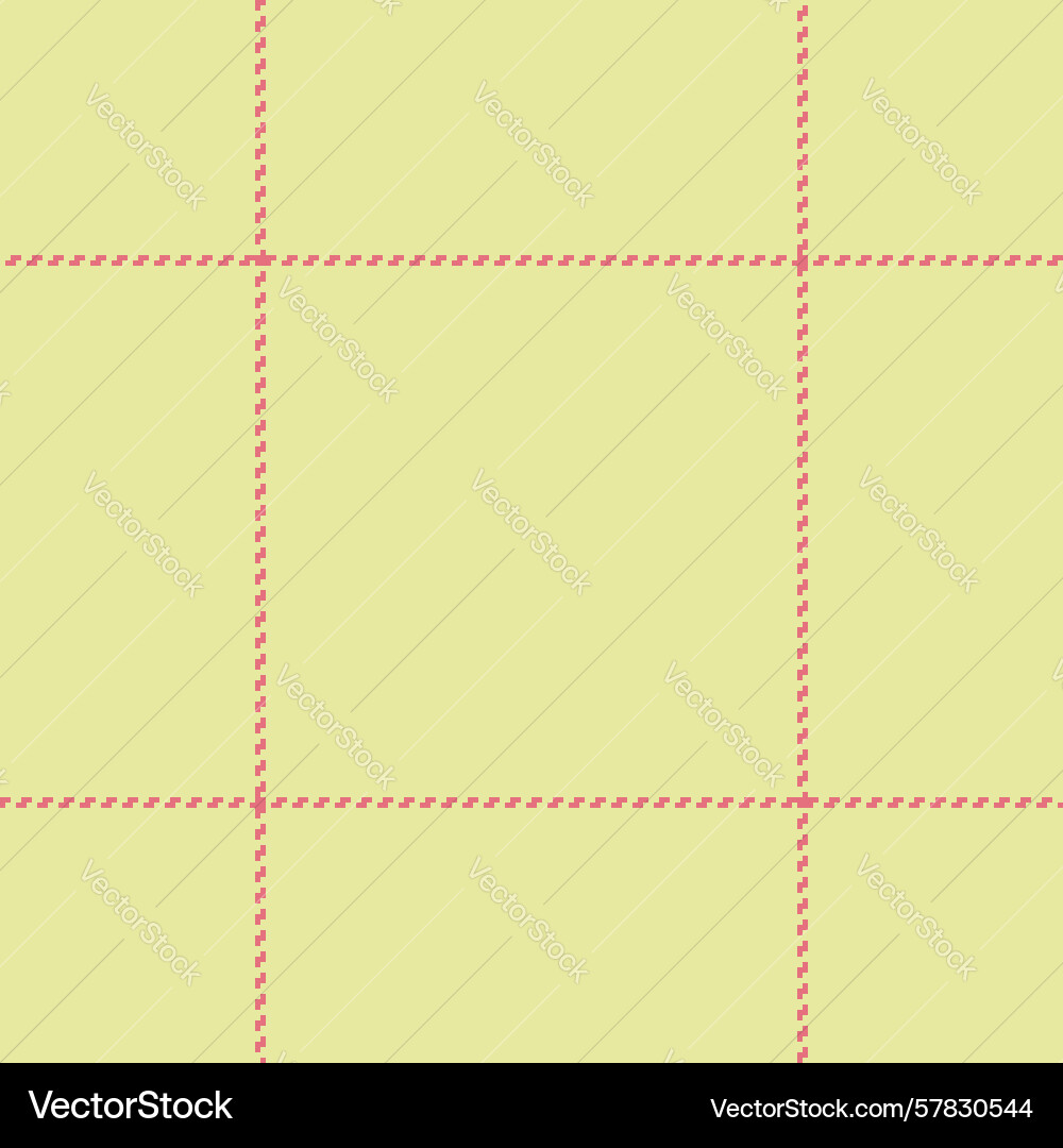 Minimalist grid pattern on a soft yellow Vector Image