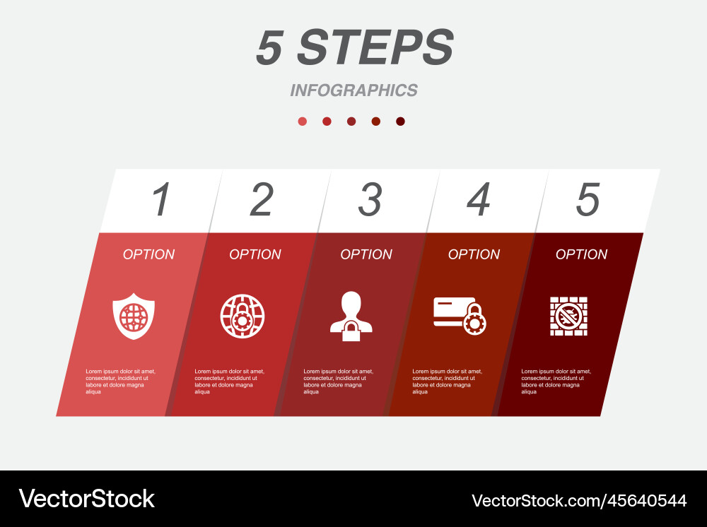 Secure Network Privacy Concepts vector image