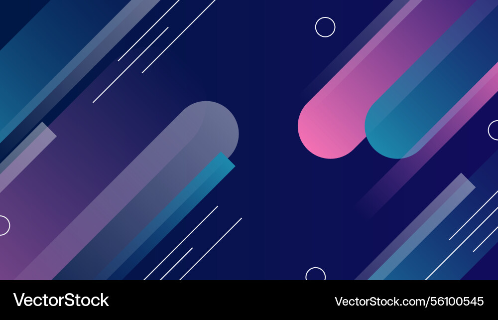 Abstract geometric background with gradient Vector Image