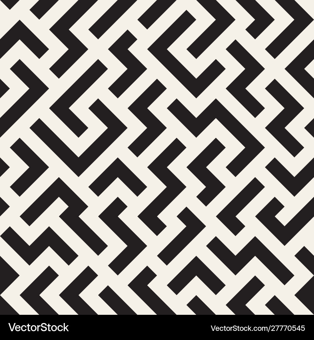 Chaotic Abstract Maze Pattern vector image