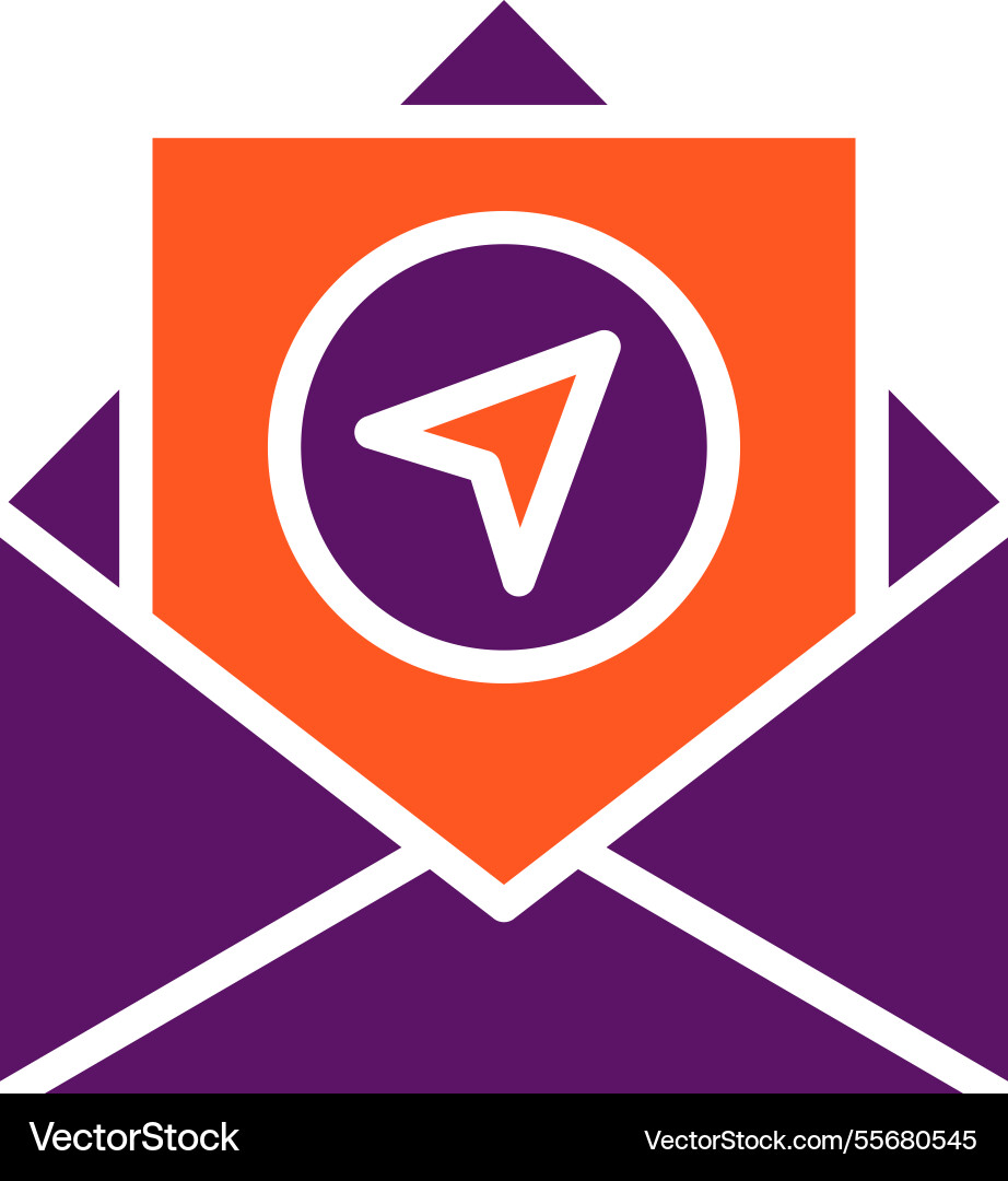 Send mail icon design Vector Image