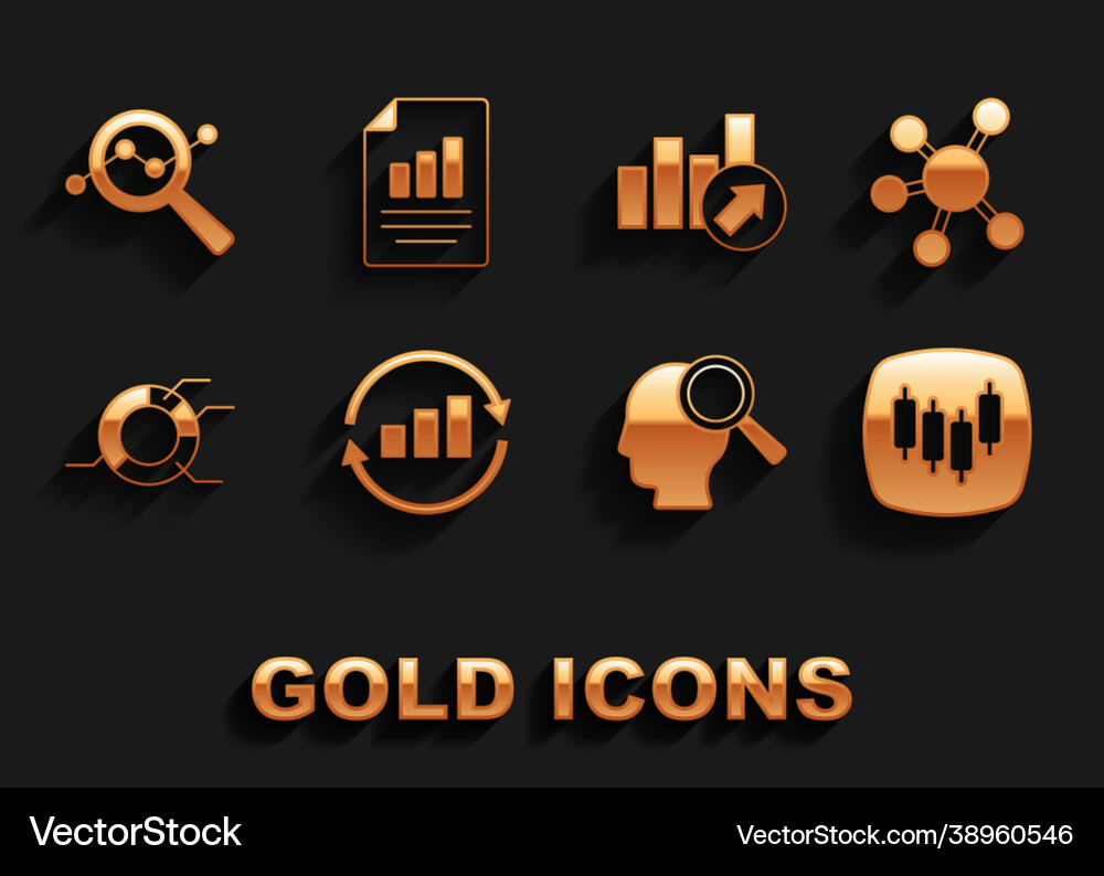 Set graph chart infographic project team base Set graph chart infographic project team base vector image