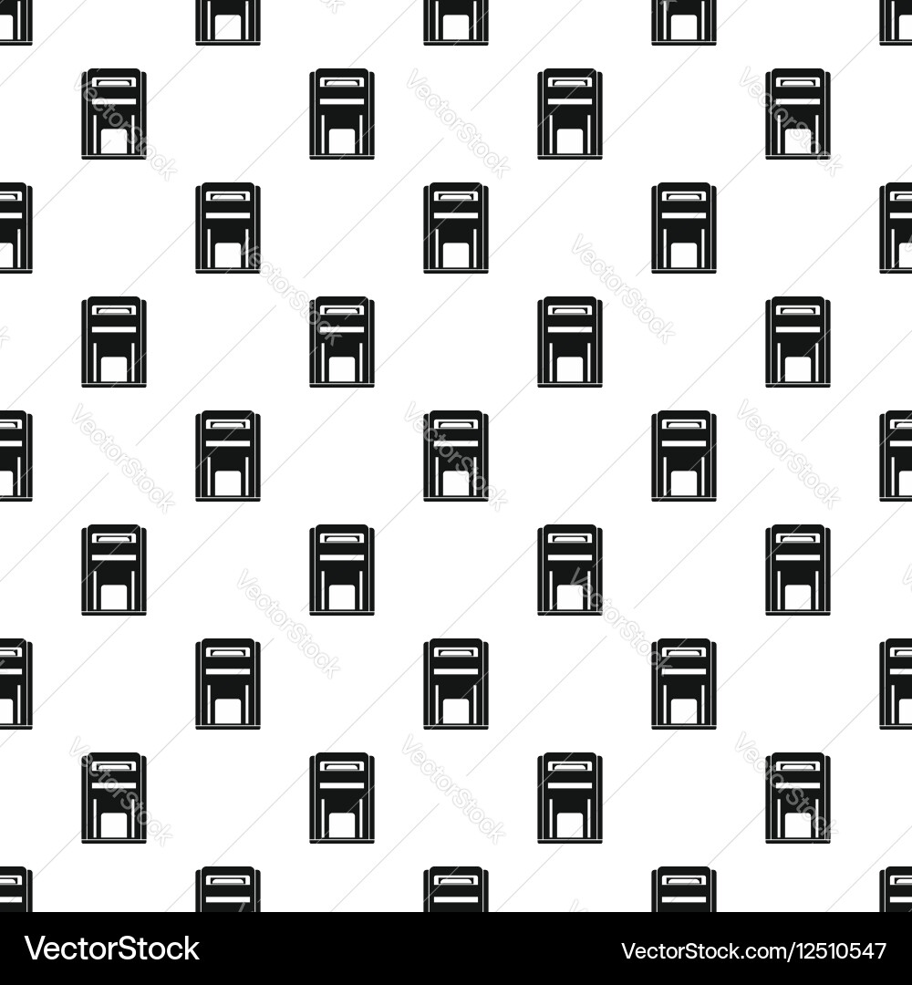 Big inbox pattern simple style vector image