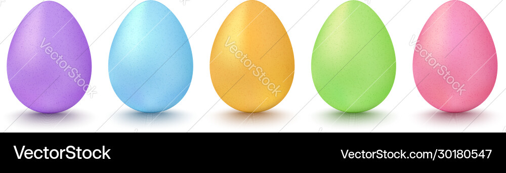 Bunte Eier Bunte Eier vektorbild