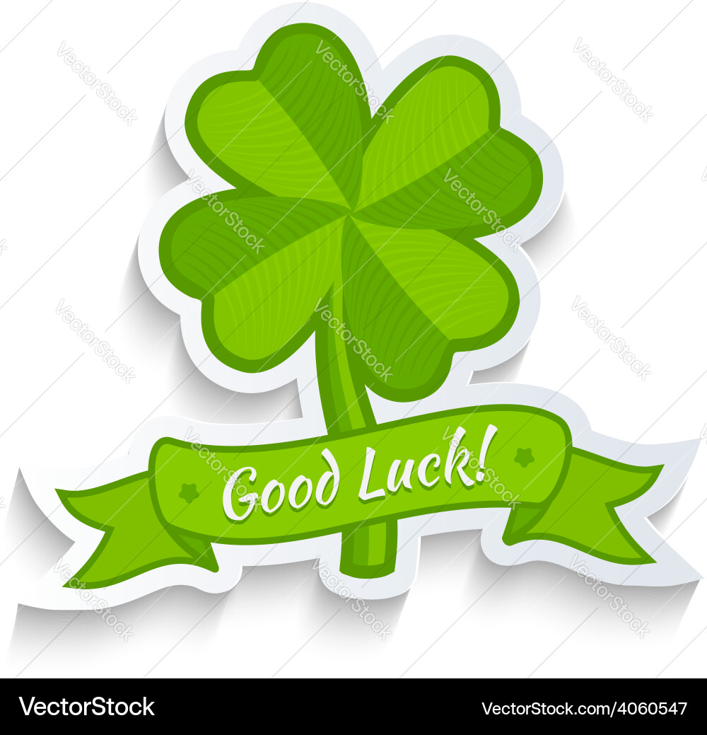 Clover Royalty Free Vector Image - VectorStock