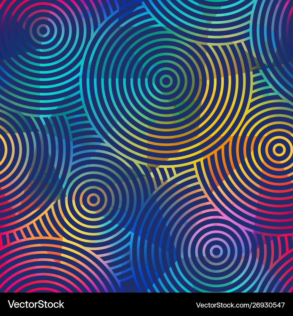 Colored circles seamless pattern Colored circles seamless pattern vector image