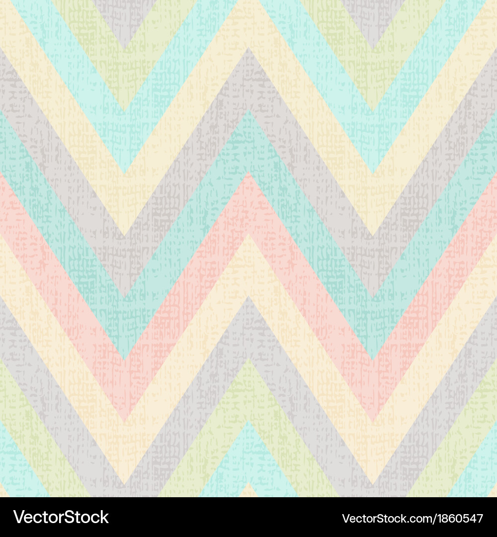 Pastel Multi-Color Chevron Pattern vector image