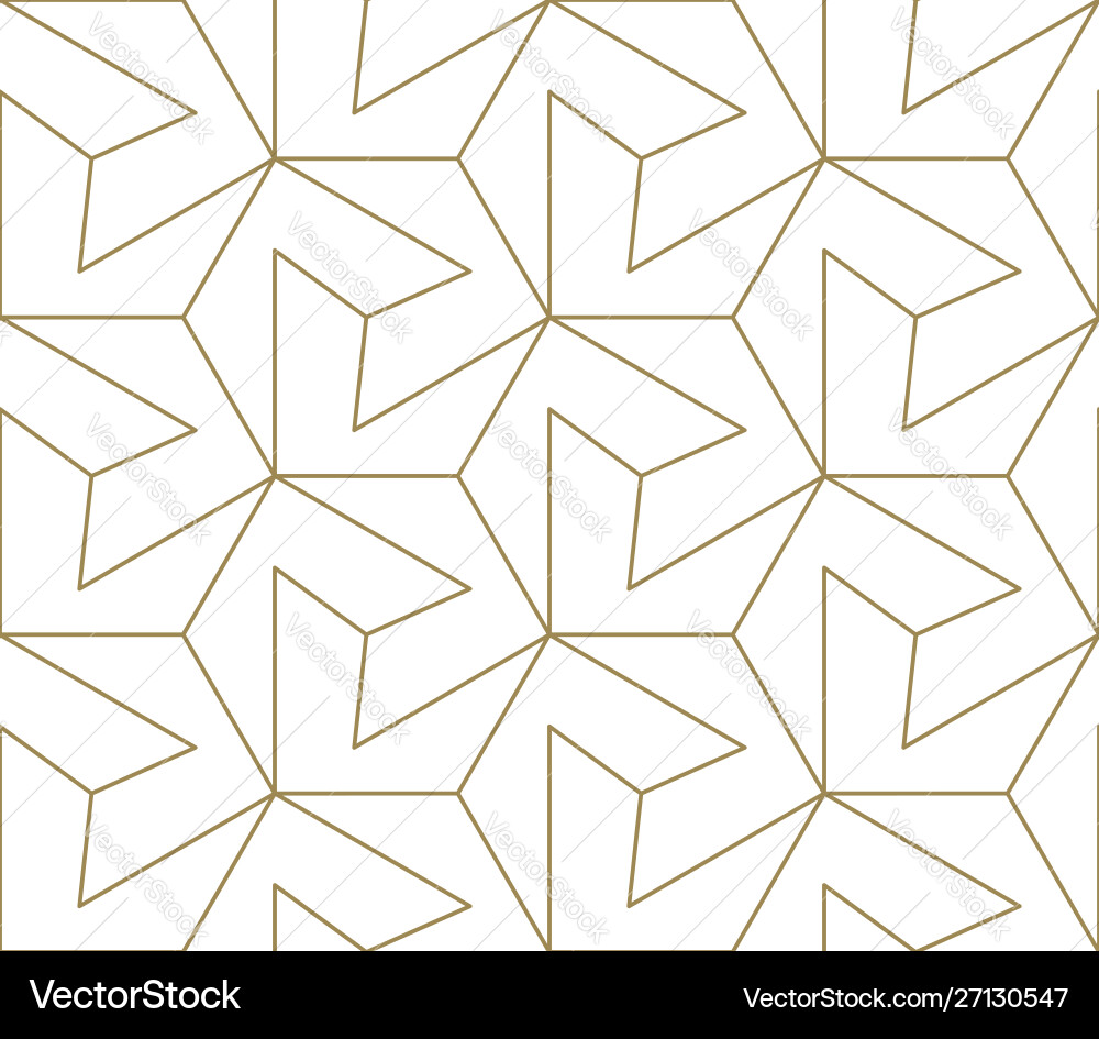 Seamless pattern with abstract geometric line Seamless pattern with abstract geometric line vector image