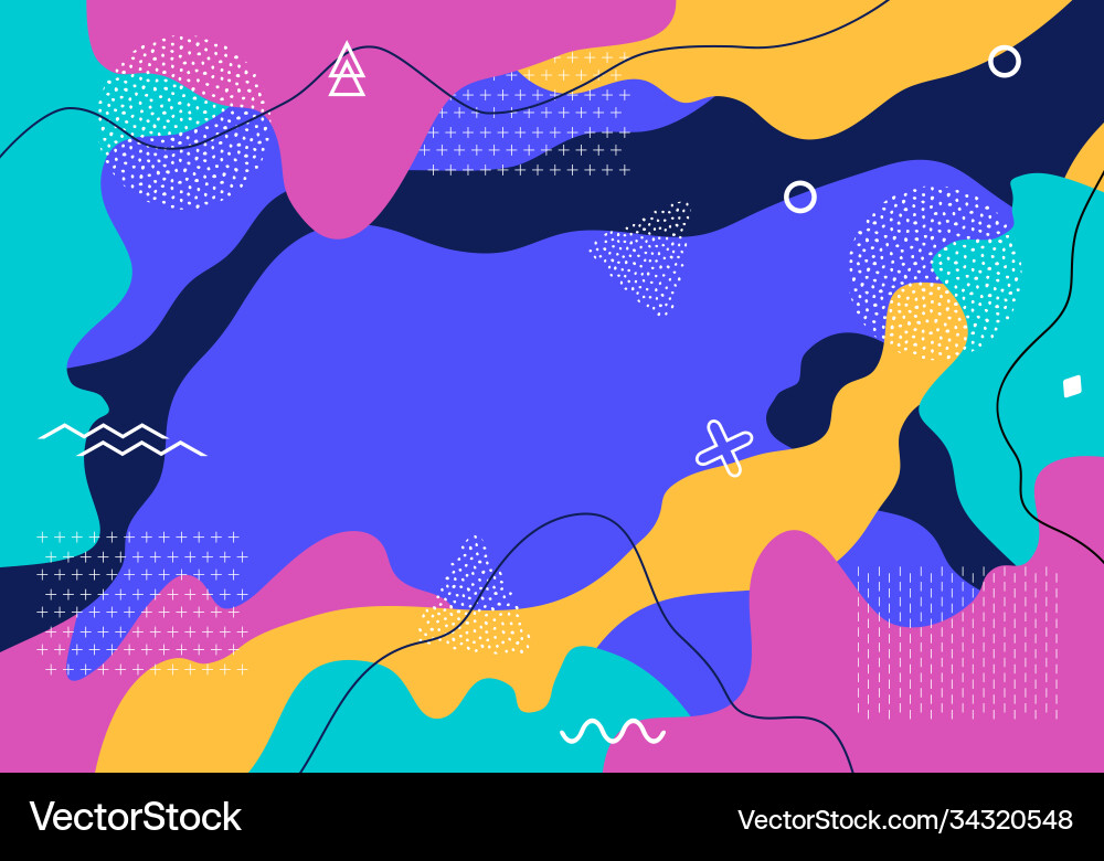 Abstract pattern cartoon texture with lines dots Abstract pattern cartoon texture with lines dots vector image