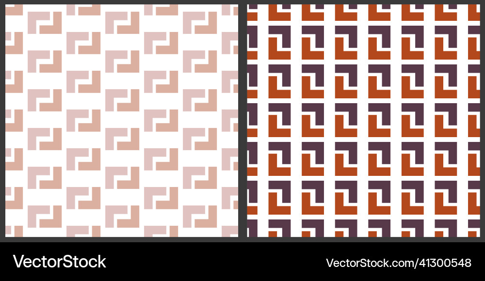 Geometric pattern of squares Geometric pattern of squares Vector Image