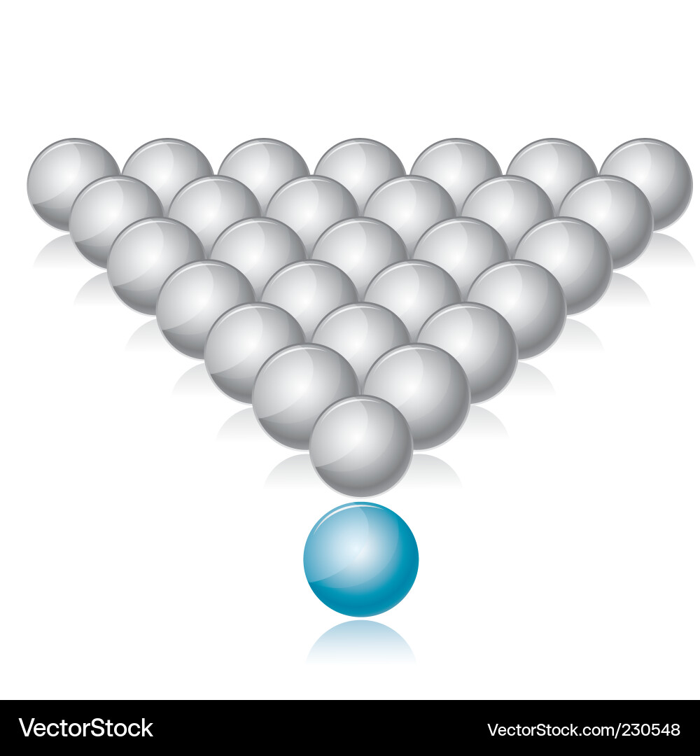 Simple shiny buttons vector image