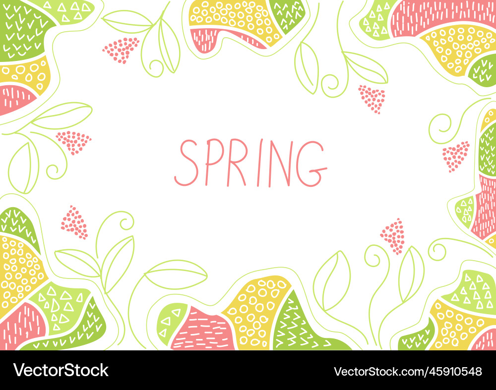 Spring background 4 Spring background 4 vector image