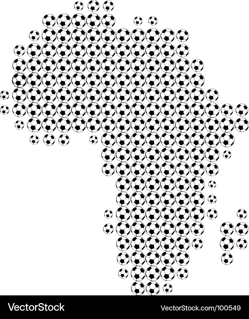 Africa map Vector Image