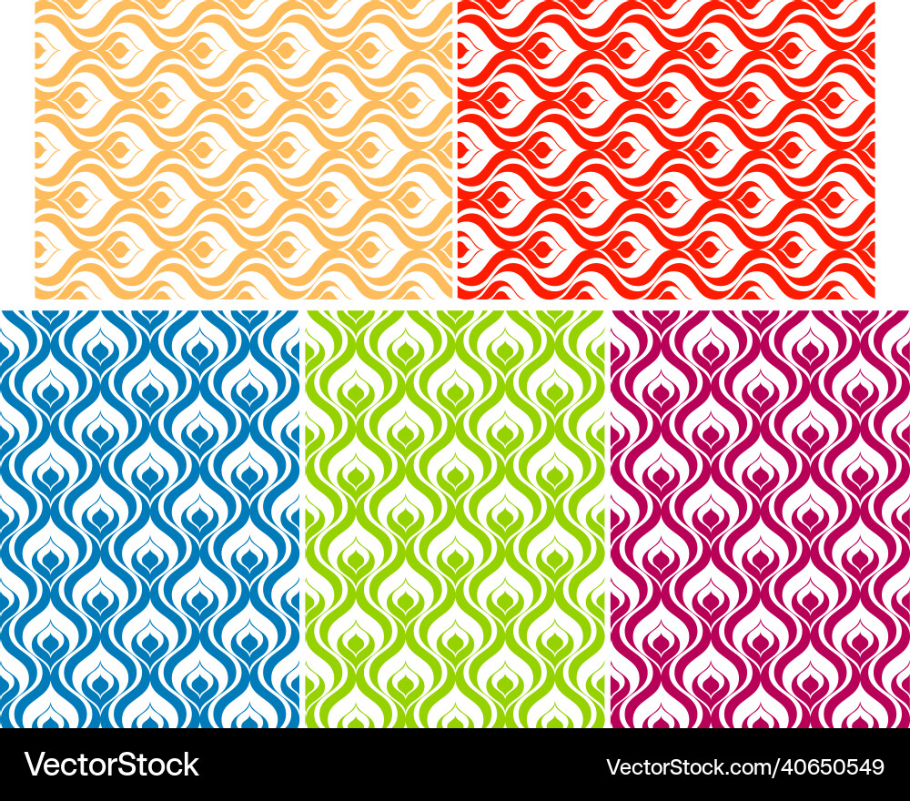 Beautiful peacock tail pattern with various color Beautiful peacock tail pattern with various color vector image