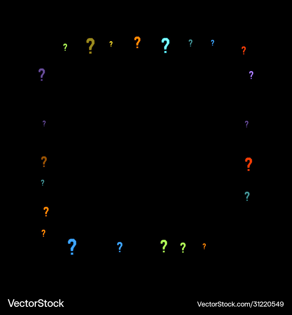 Question marks quiz doubt poll query public Question marks quiz doubt poll query public Vector Image