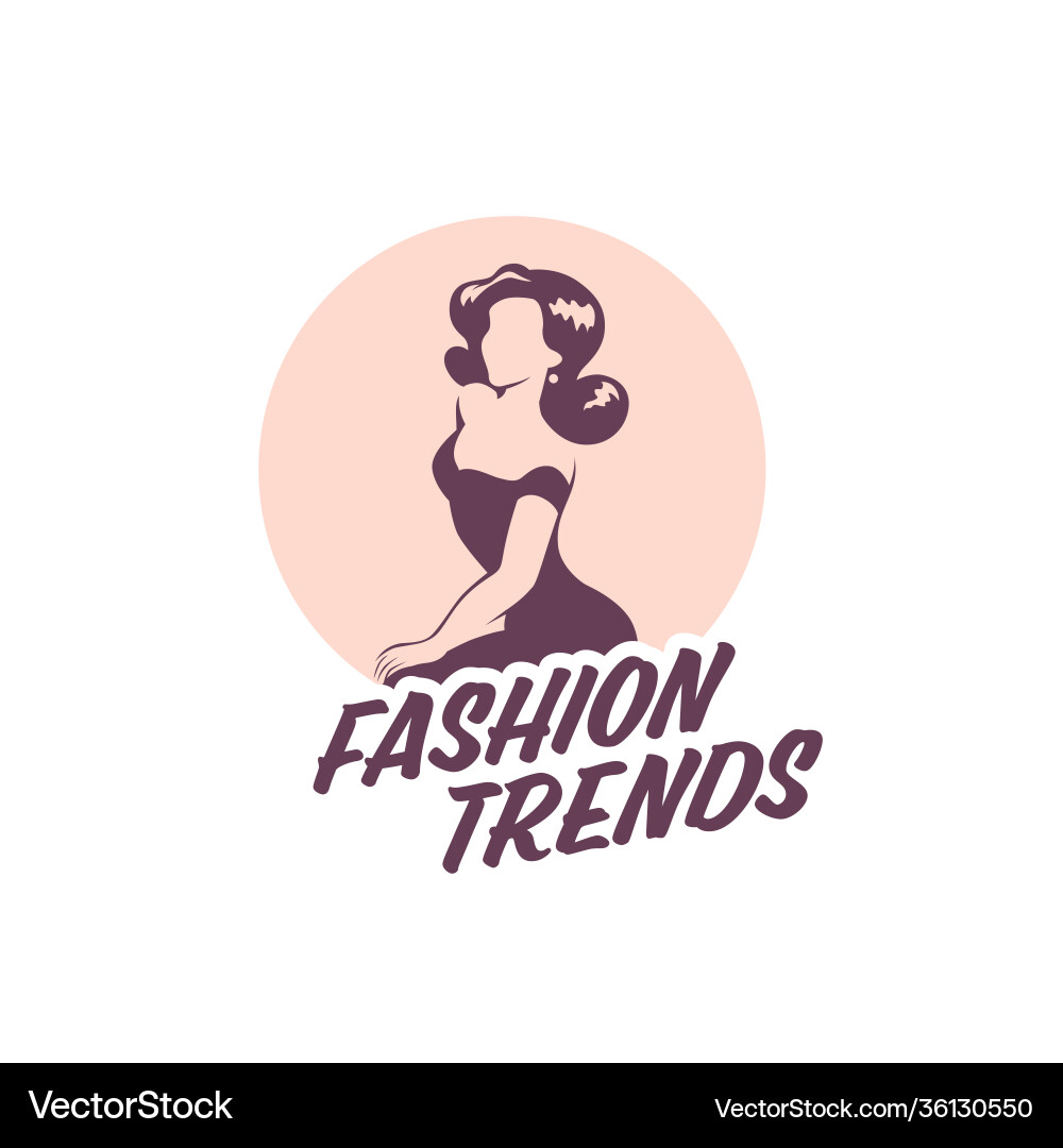 Elegant Lady Logo Template – Royalty-Free Vector | VectorStock