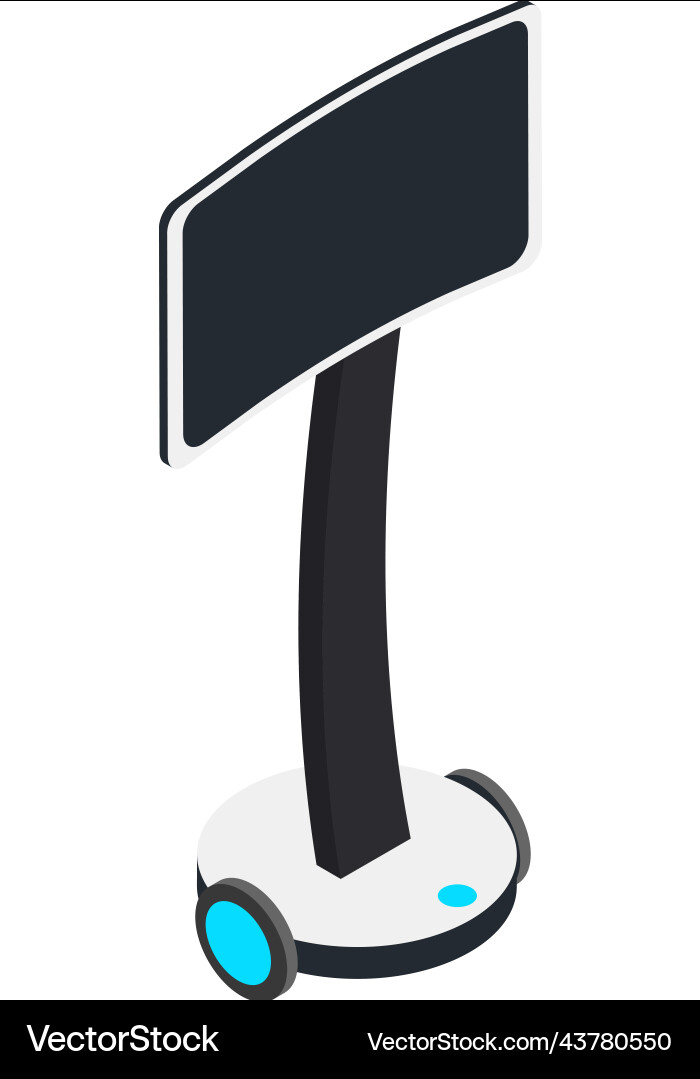 Home Robot Icon - Smart Automation Vector Image