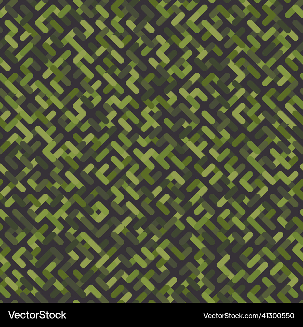Seamless pattern for army fabric and design vector image