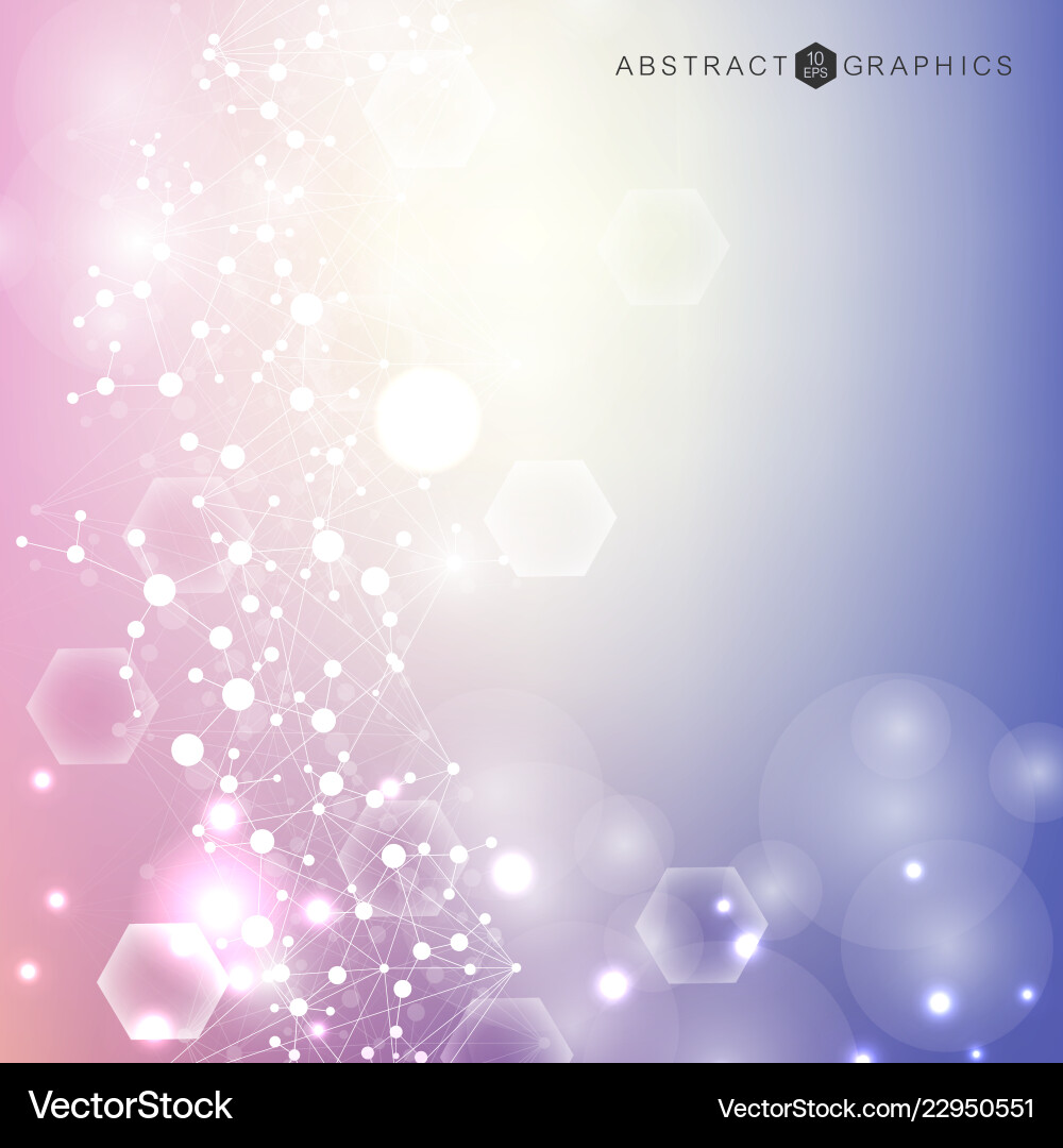 Big data visualization background modern Big data visualization background modern vector image