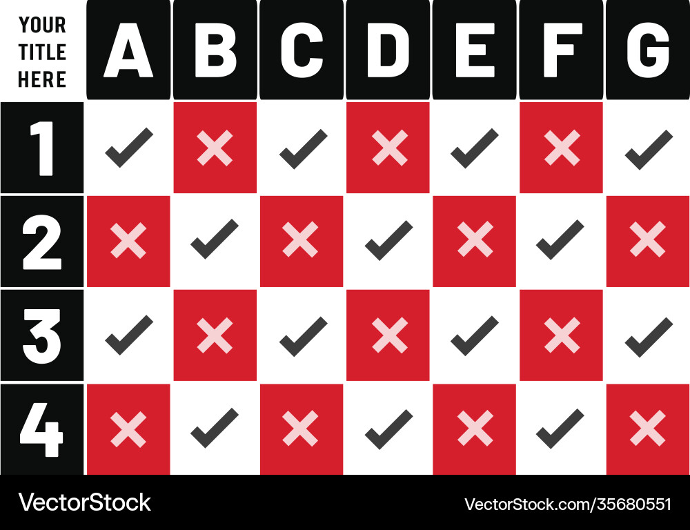 To do check list planning table design To do check list planning table design vector image