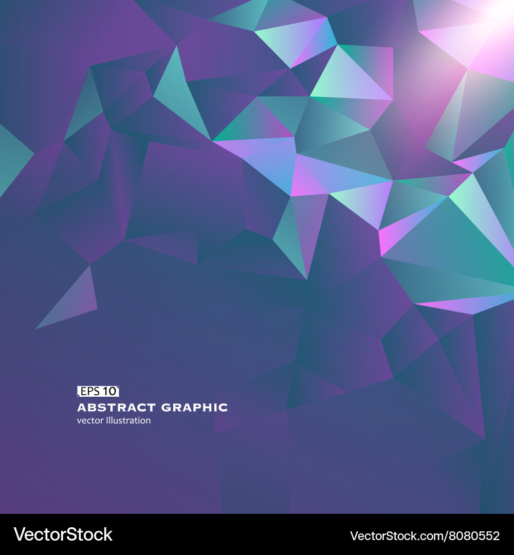 Abstract background of geometric patterns Vector Image