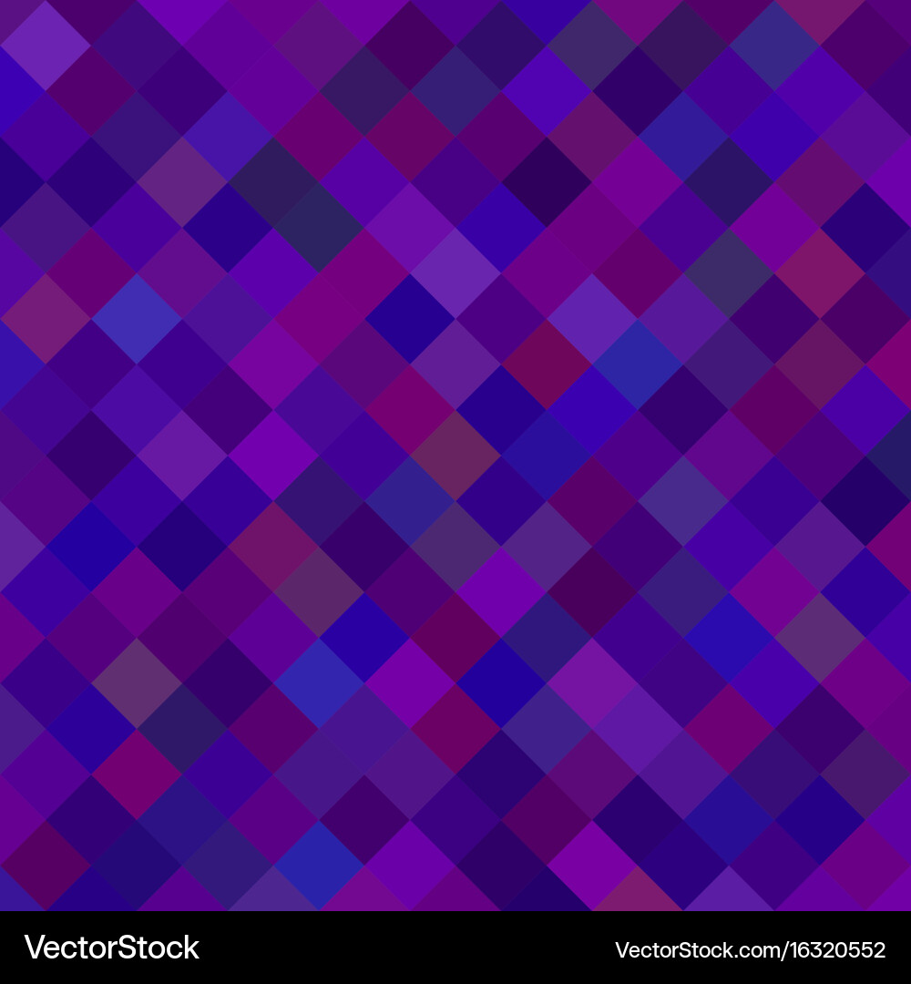 Abstract diagonal square pattern background vector image
