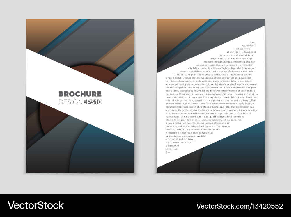 Abstract layout background set for art Abstract layout background set for art Vector Image