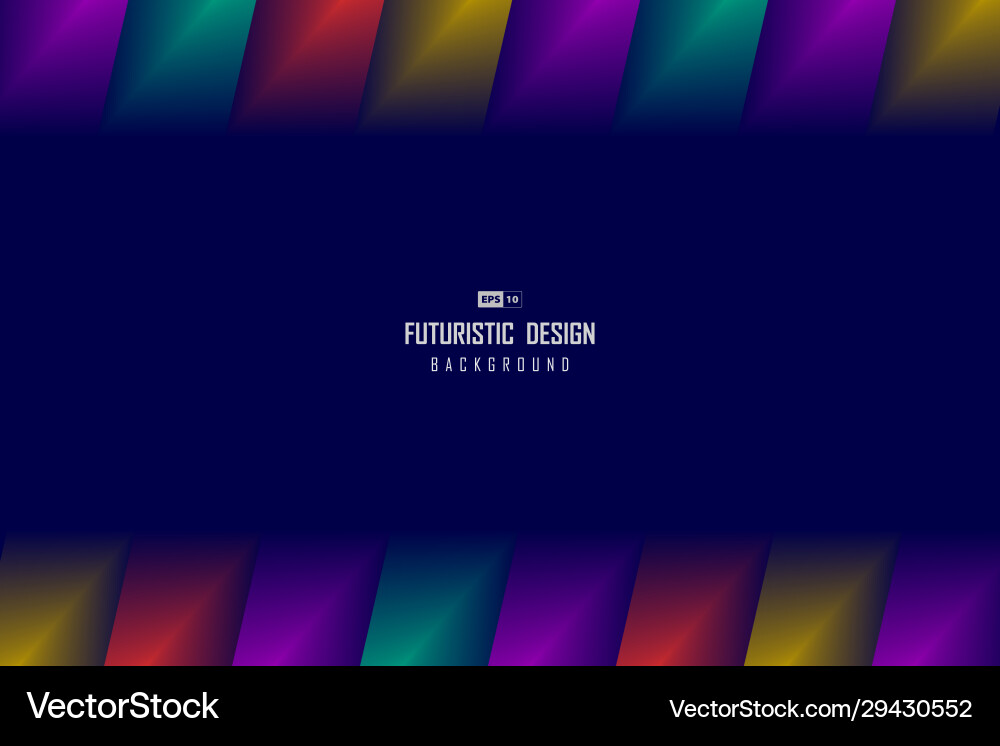 Abstract techno design gradient color artwork Abstract techno design gradient color artwork Vector Image