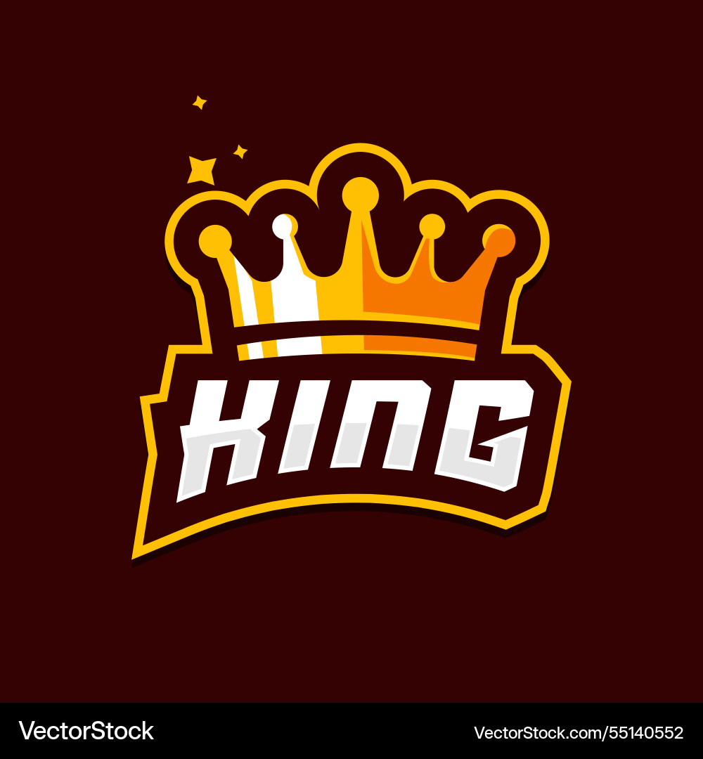 King logo King logo Vector Image