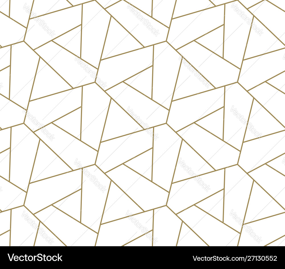 Seamless pattern with abstract geometric line Vector Image