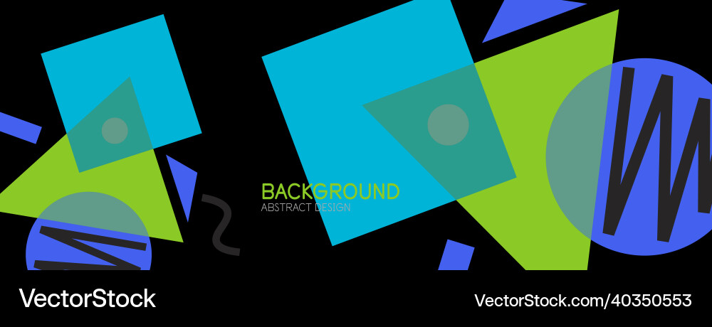 Abstract background blocks lines triangles Abstract background blocks lines triangles vector image