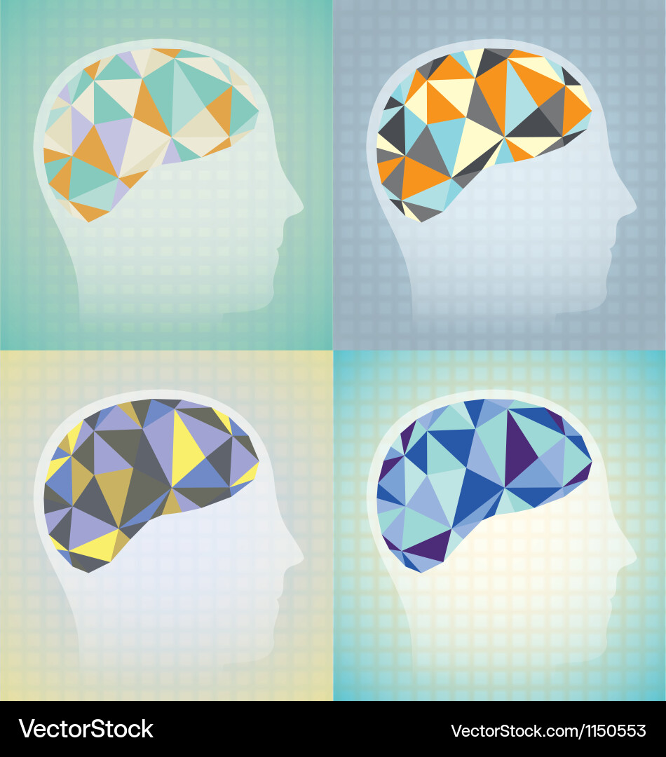 Brain Synapse Network vector image
