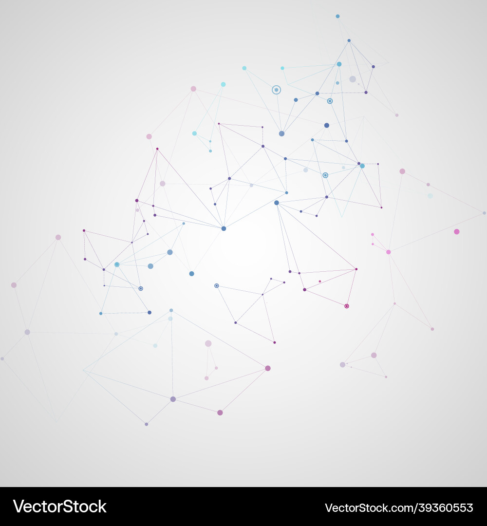 Lines connecting creative grid points on surface Lines connecting creative grid points on surface vector image