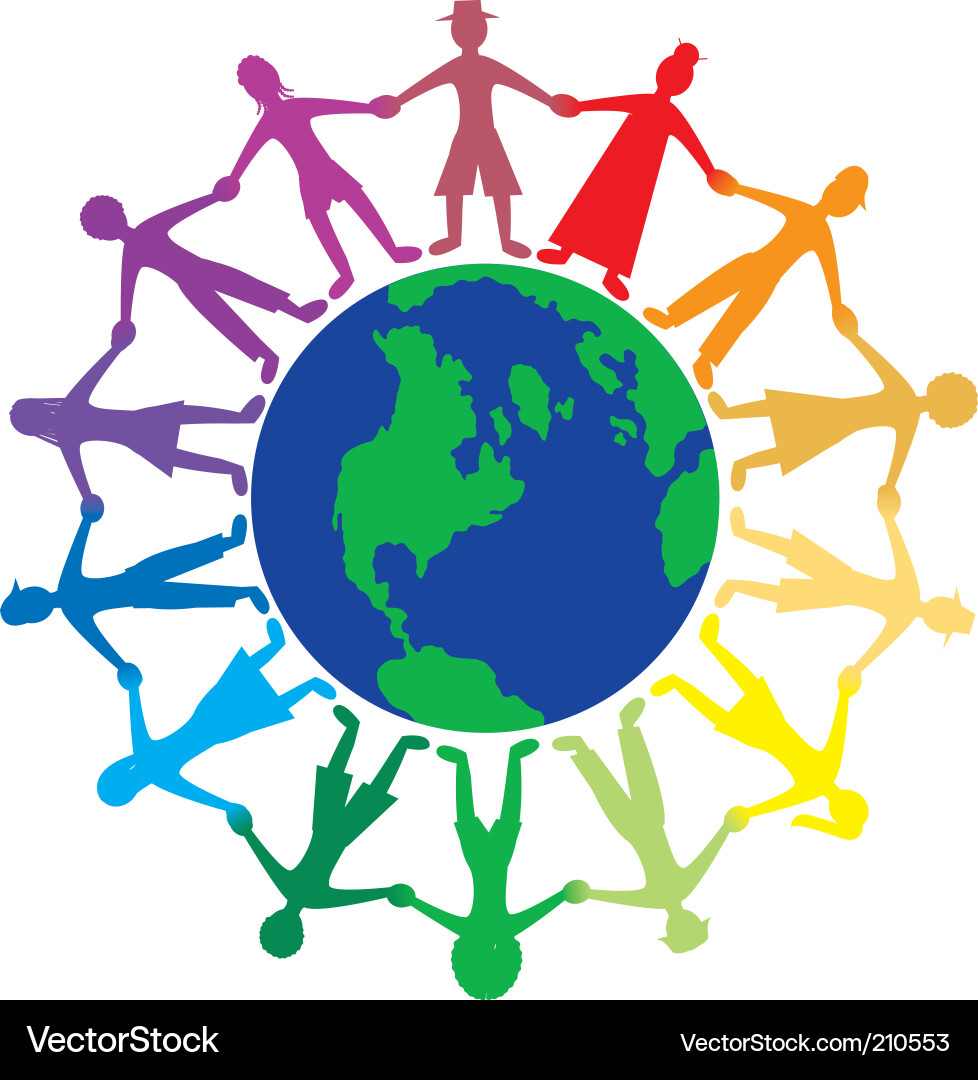 People world vector image