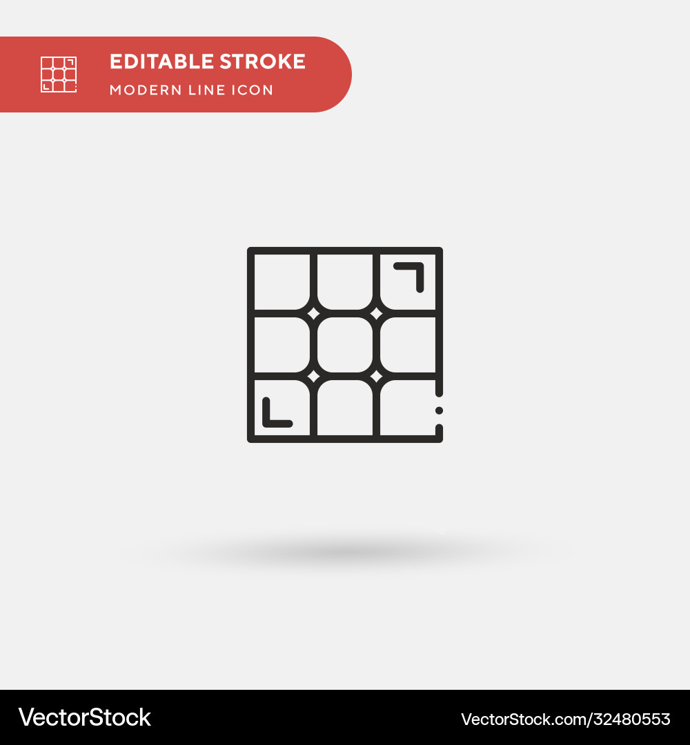 Rubik's Cube Icon Vector Image