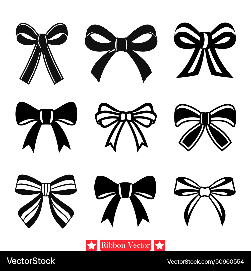 Intriguing ribbon twists dynamic shapes Intriguing ribbon twists dynamic shapes Vector Image