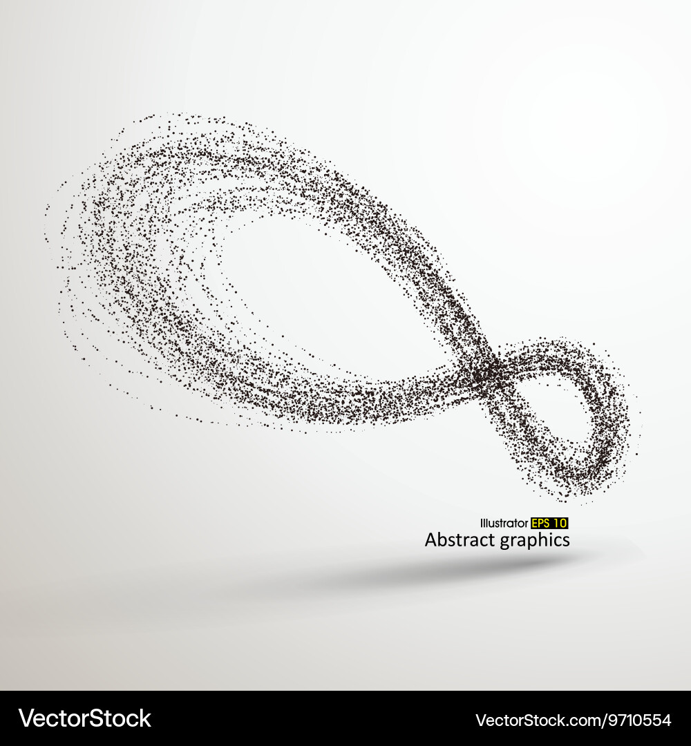 Rotating Infinite Loop Graphic vector image