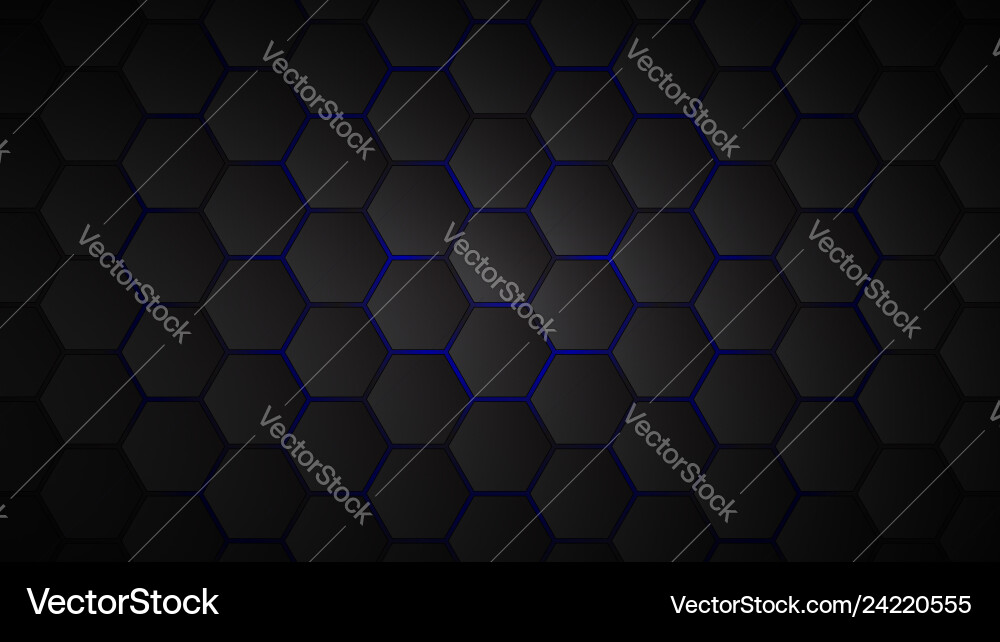 Abstract background of hexagons Abstract background of hexagons vector image