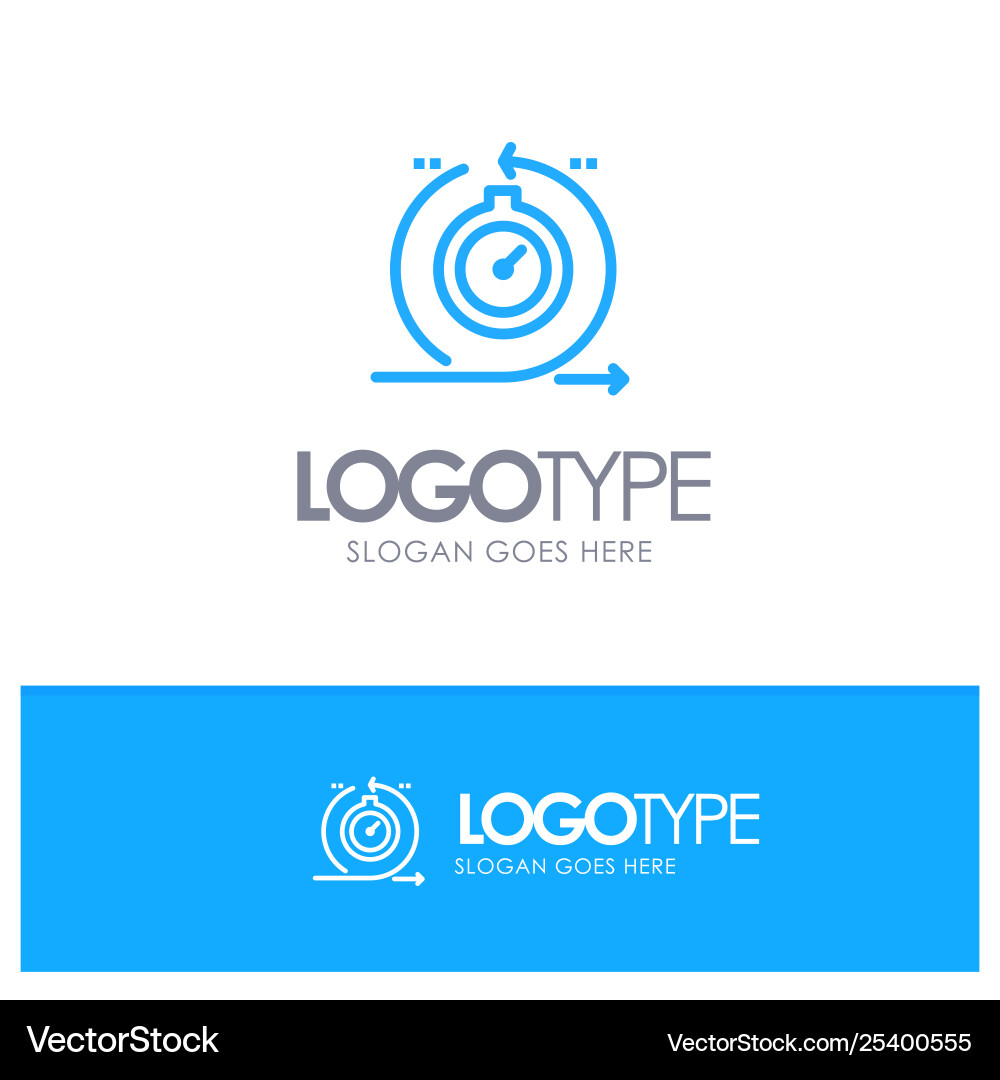 Agile cycle development fast iteration blue Agile cycle development fast iteration blue vector image