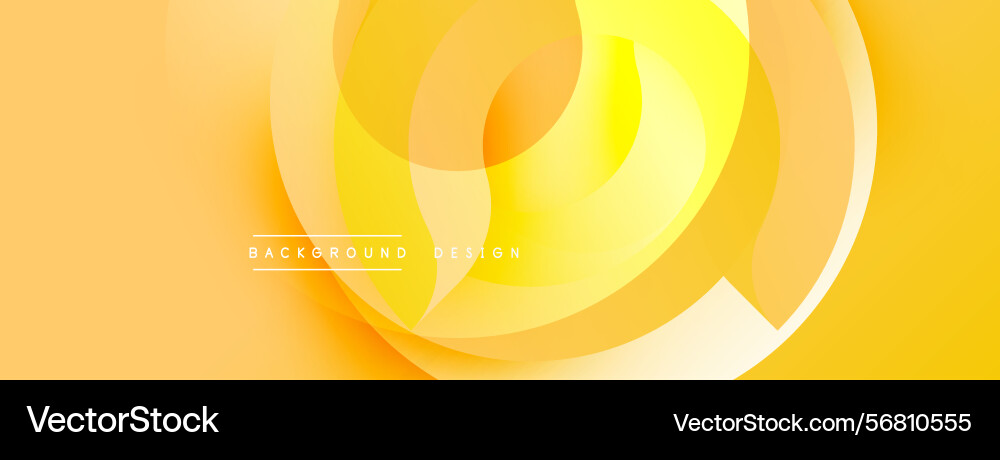 Bright yellow abstract layers create dynamic flow Bright yellow abstract layers create dynamic flow vector image