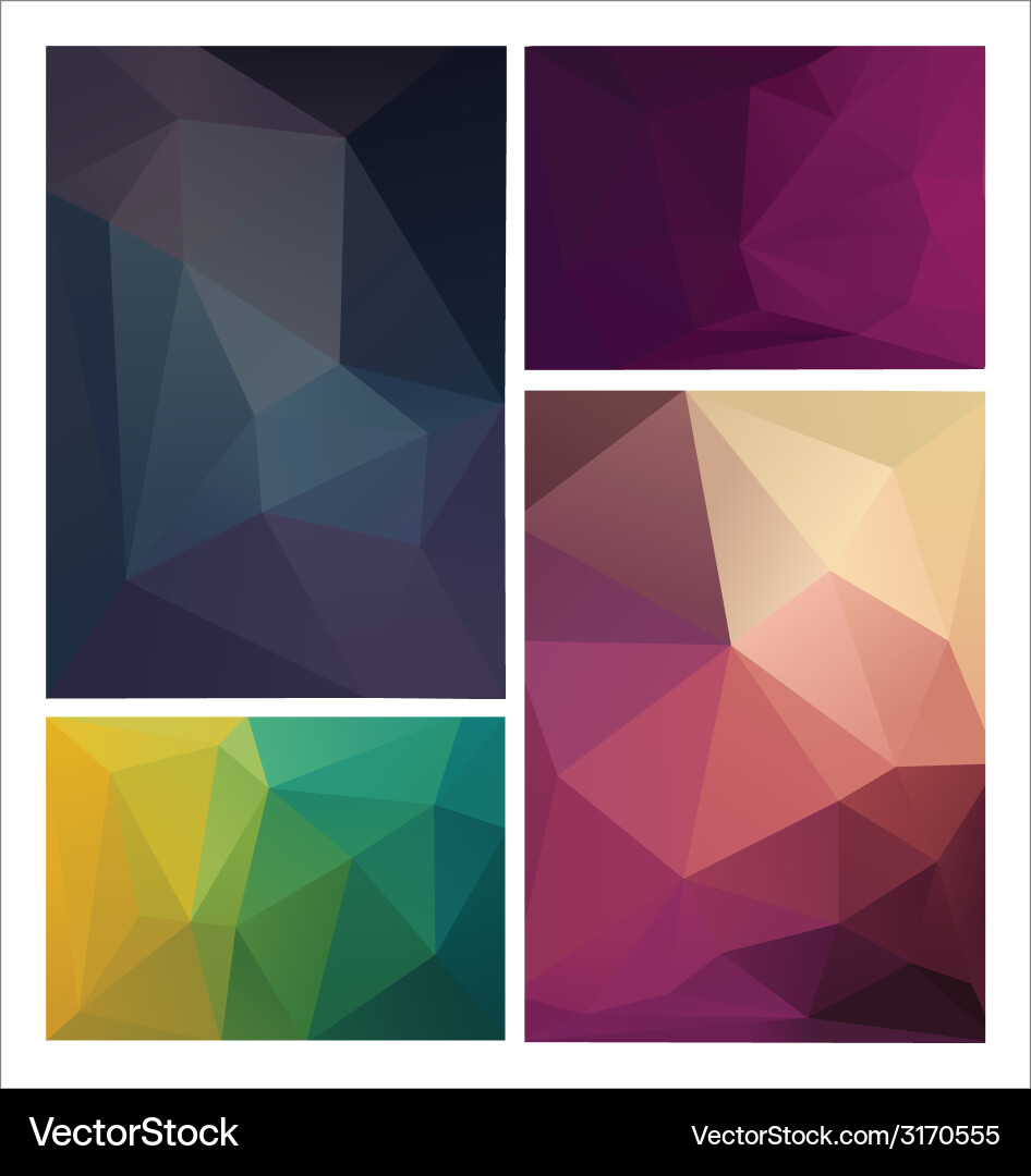 Dynamic Geometric Pattern vector image