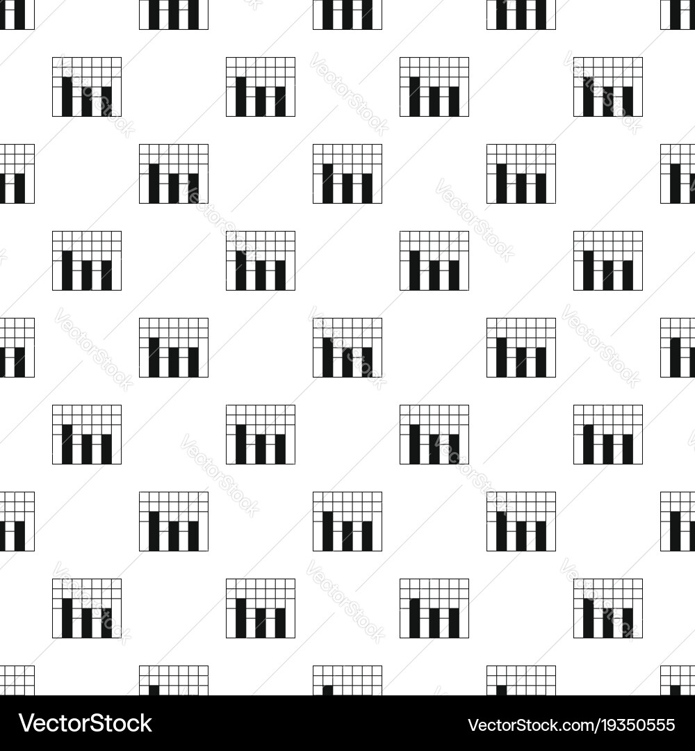 New graph pattern repeat vector image