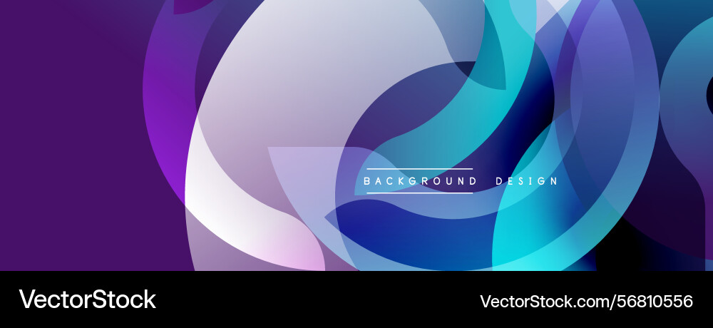 Abstract background features overlapping circles Abstract background features overlapping circles vector image
