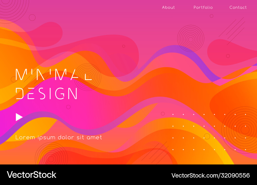 Dynamic Abstract Background vector image