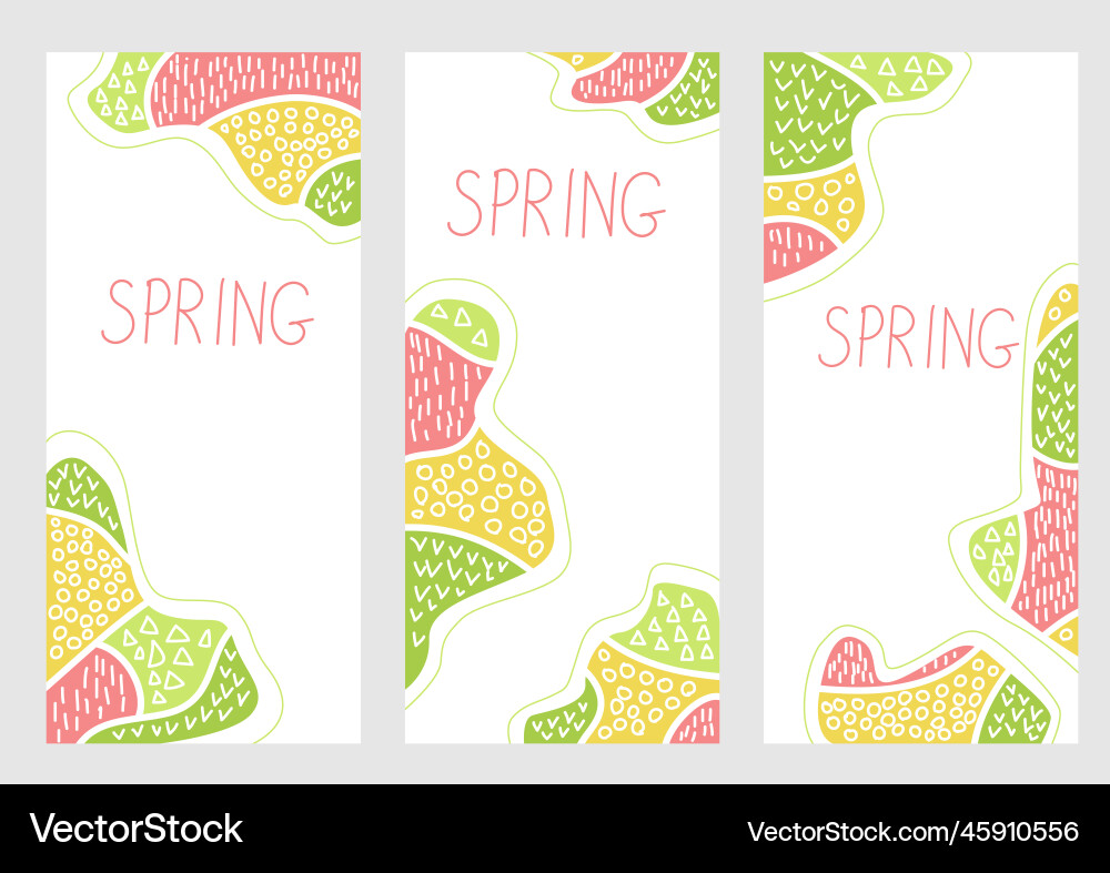 Spring background Spring background vector image