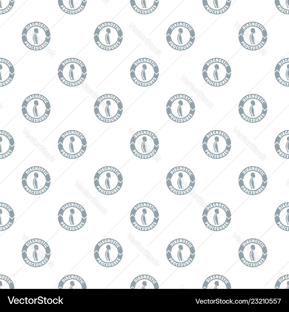 Diagnostic procedures pattern seamless Diagnostic procedures pattern seamless vector image