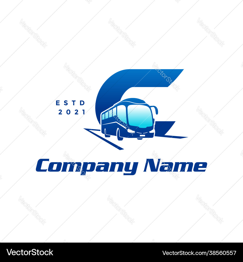 Initial c bus Initial c bus Vector Image